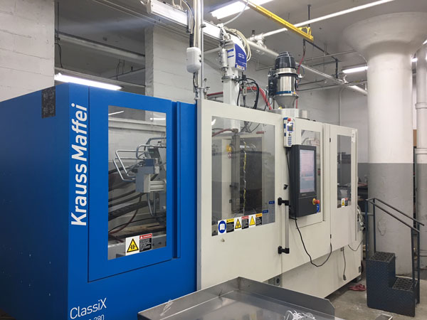 Krauss Maffei injection molding machine at Better Molded Products in Bristol, CT