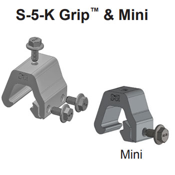 S-5! K Grip Clamp & K Grip Clamp Mini