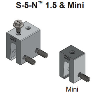 S-5! N 1.5 Clamp & N 1.5 Clamp Mini