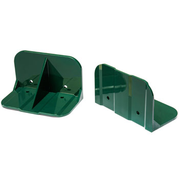 Sno-Safe Wide Forest Green Snow Guards
