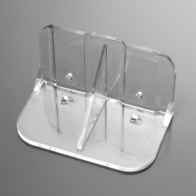 Sno-Safe Wide Clear Snow Guard on Flat Metal Panel