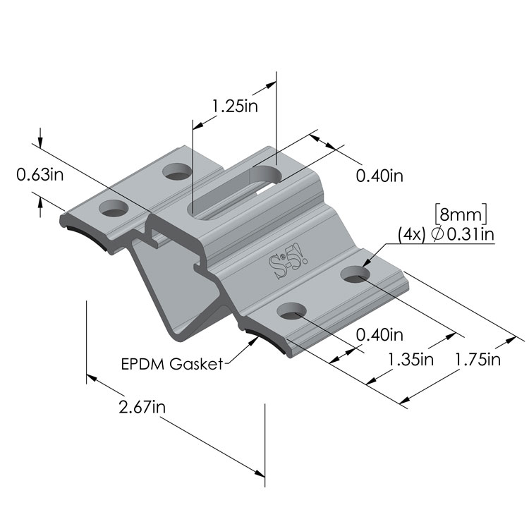 S-5! CorruBracket 100T