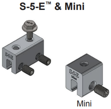 S-5! E Clamp & E Clamp Mini