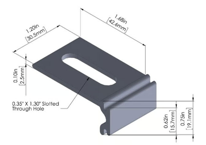 S-5! GripperFix Concealed Fix Tab