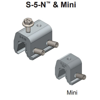 S-5! Standing Seam Metal Roof Clamps