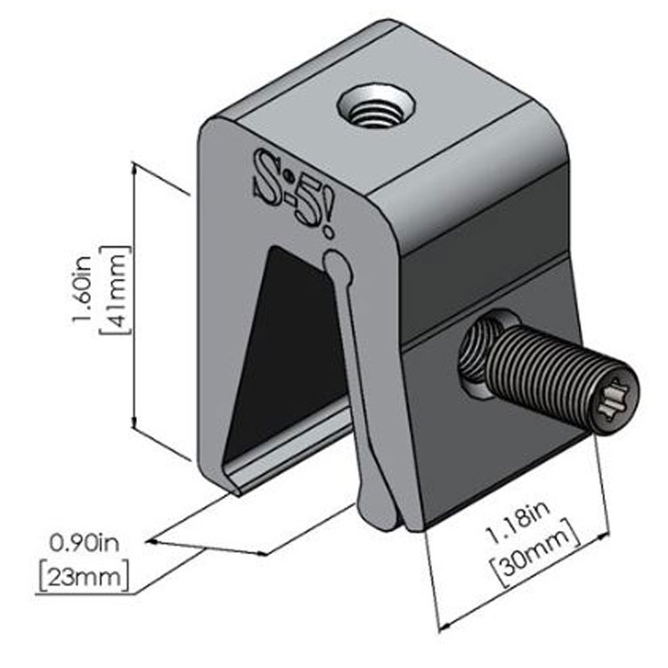 S-5-NH 1.5 Mini Clamp